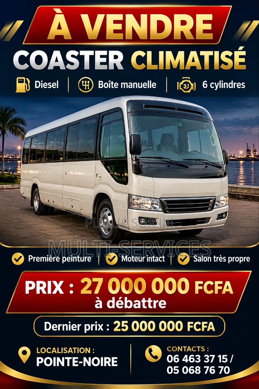Toyota Sous-verre 2016 Blanc