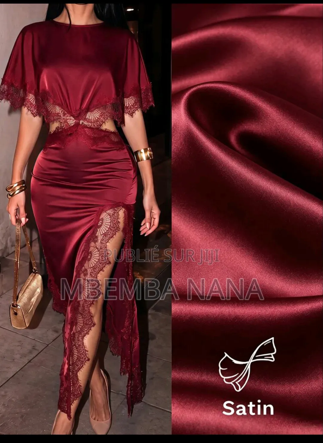Robe Élégante Pour Des Cocktails Et Soirée