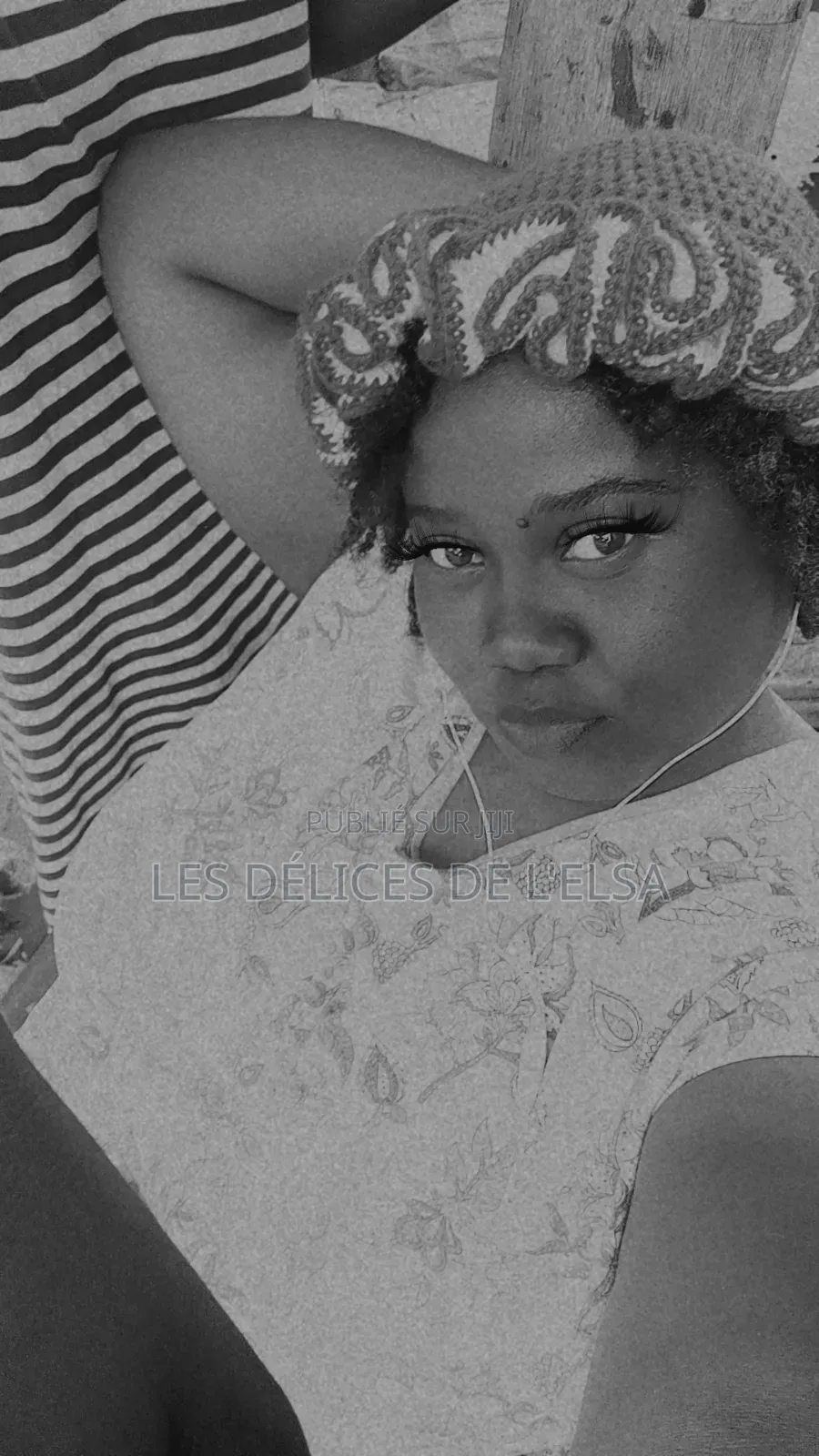 Bonnet Crochet Fait Main Protège Cheuveux Stylé