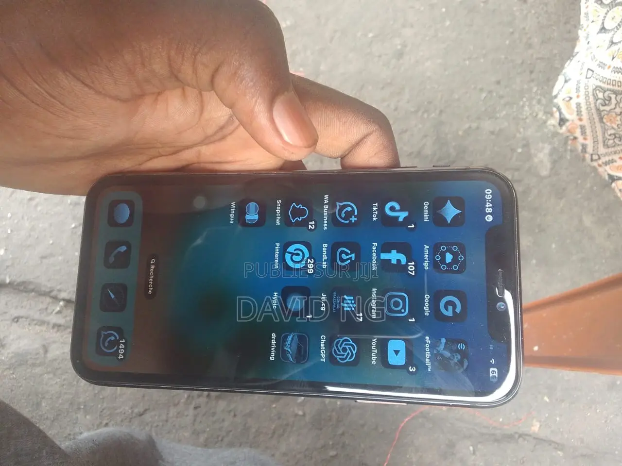 Pomme iPhone 11 128 GB Noir