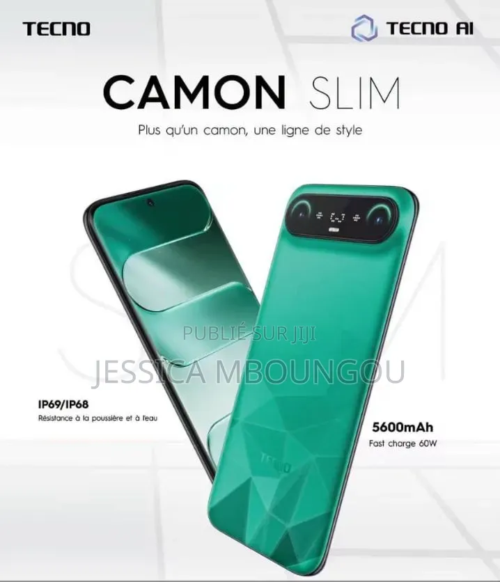 Nouveau Tecno Camon Slim 128 GB Rose