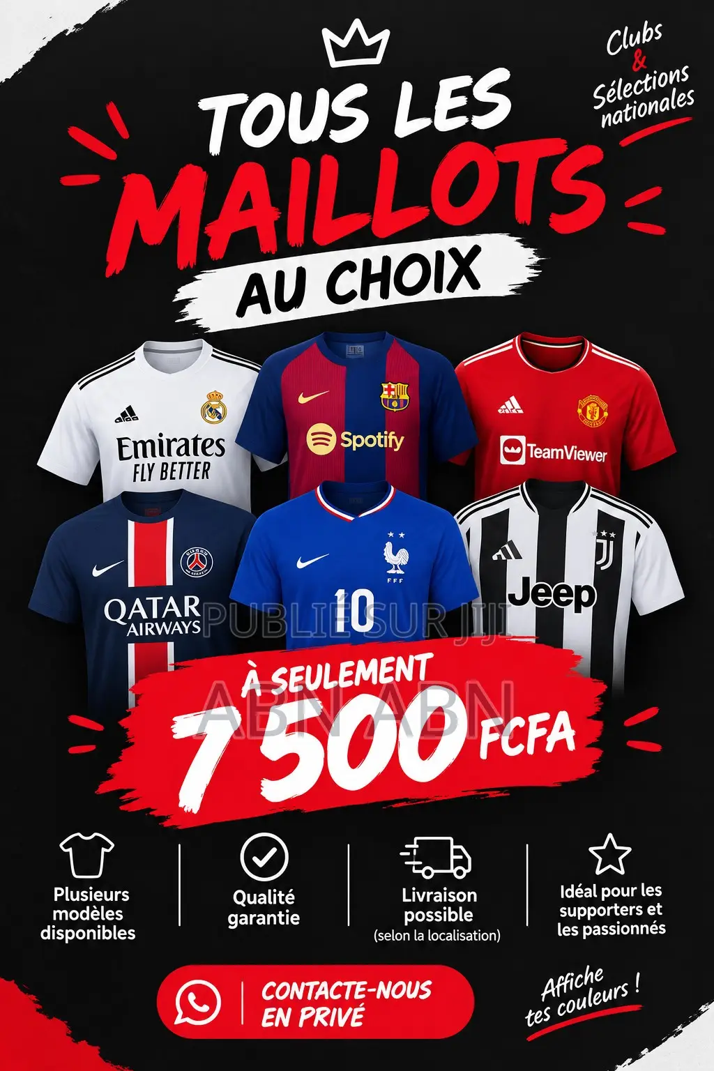 Vente Maillot