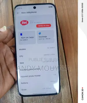 Nouveau Itel S26 Ultra 256 GB Autre