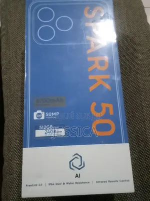 Nouveau Tecno Spark 50 128 GB Noir