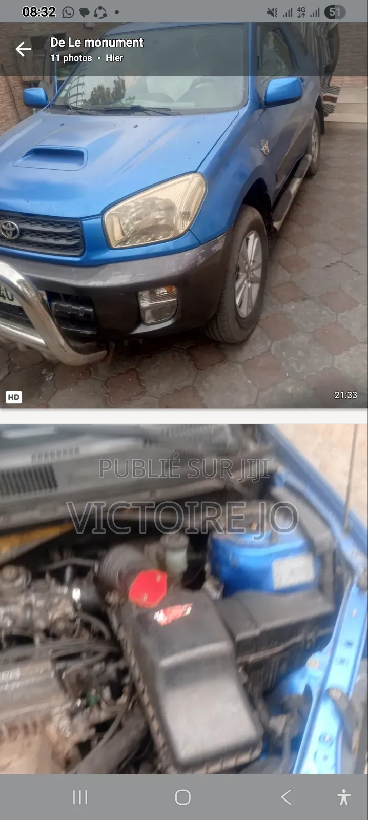 Toyota RAV4 2013 Bleu