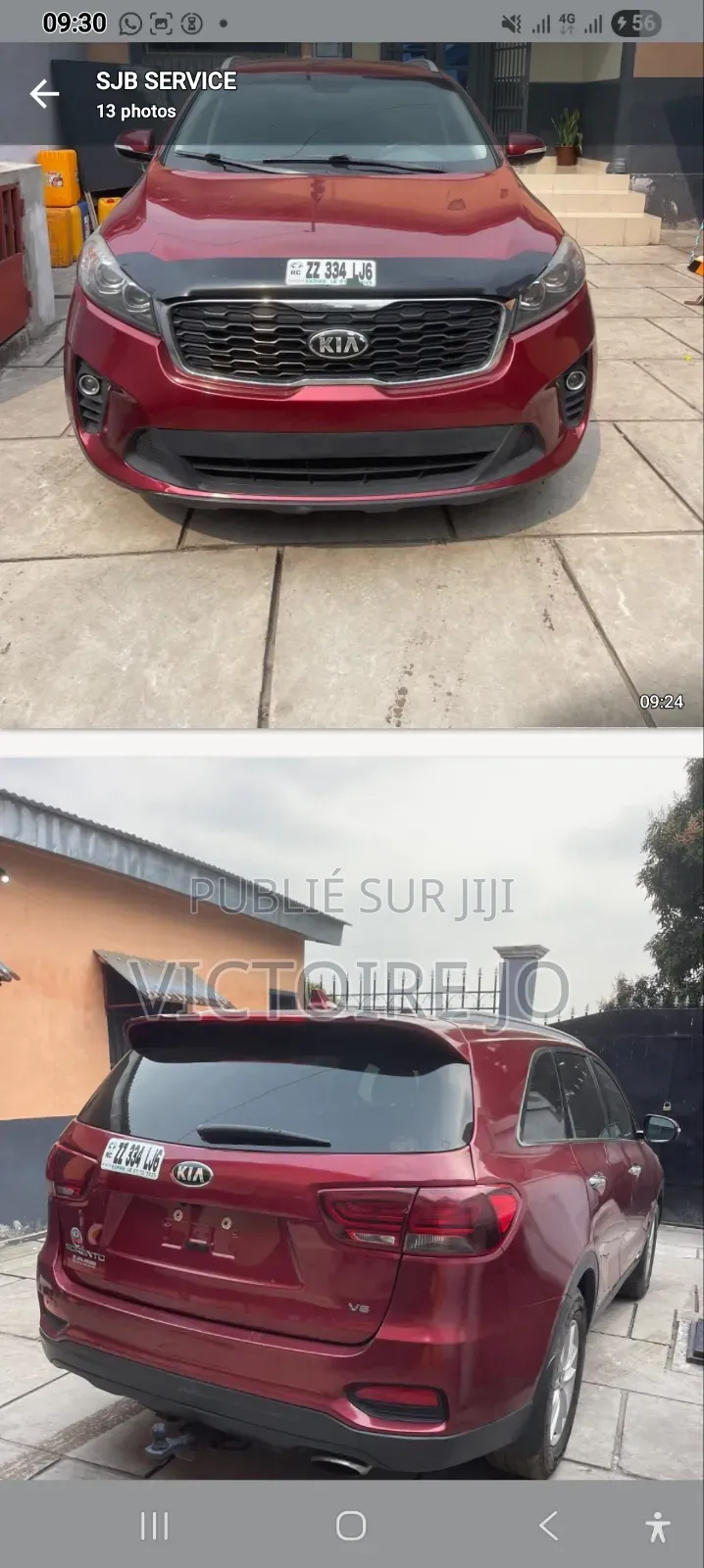 Kia Sorento 2025 Rouge