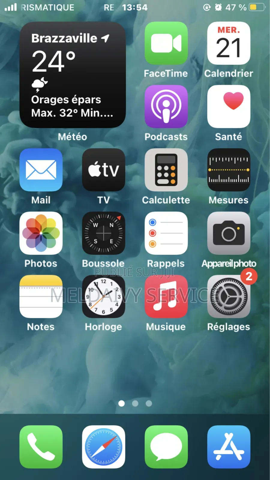 Nouveau Pomme iPhone 8 64 GB Noir