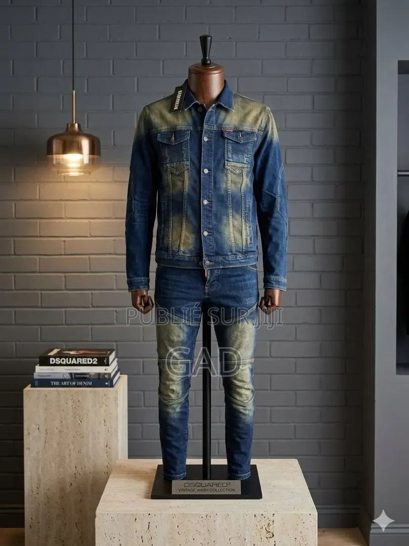 Costume en Jeans Bleu