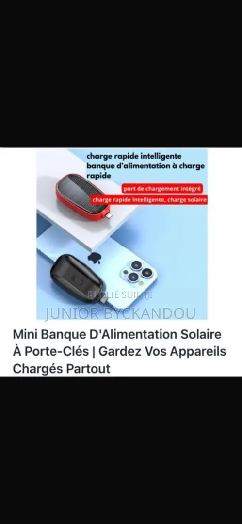 Mini Banque d'Alimentation