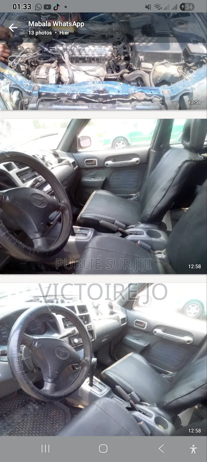 Toyota RAV4 2008 Bleu