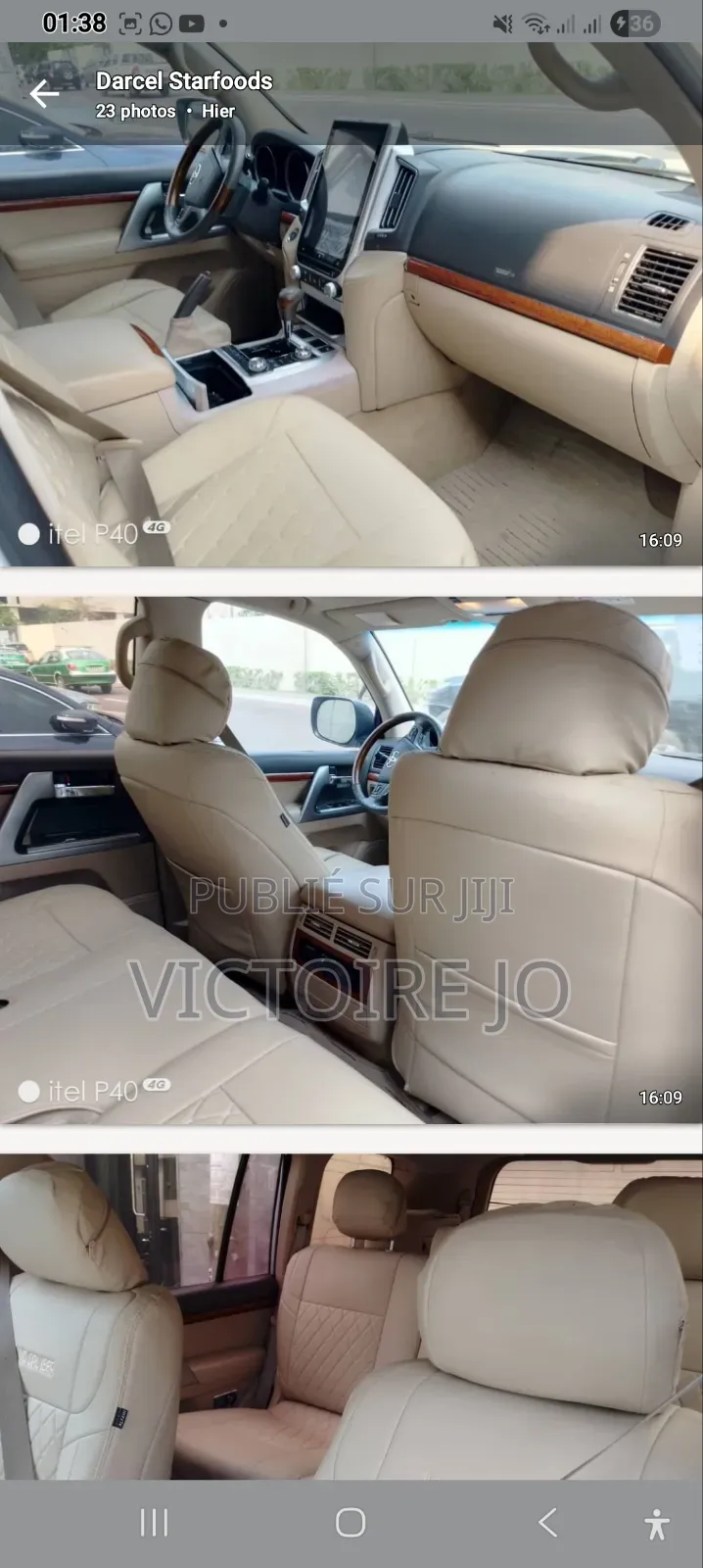 Toyota Land Cruiser 2015 Blanc
