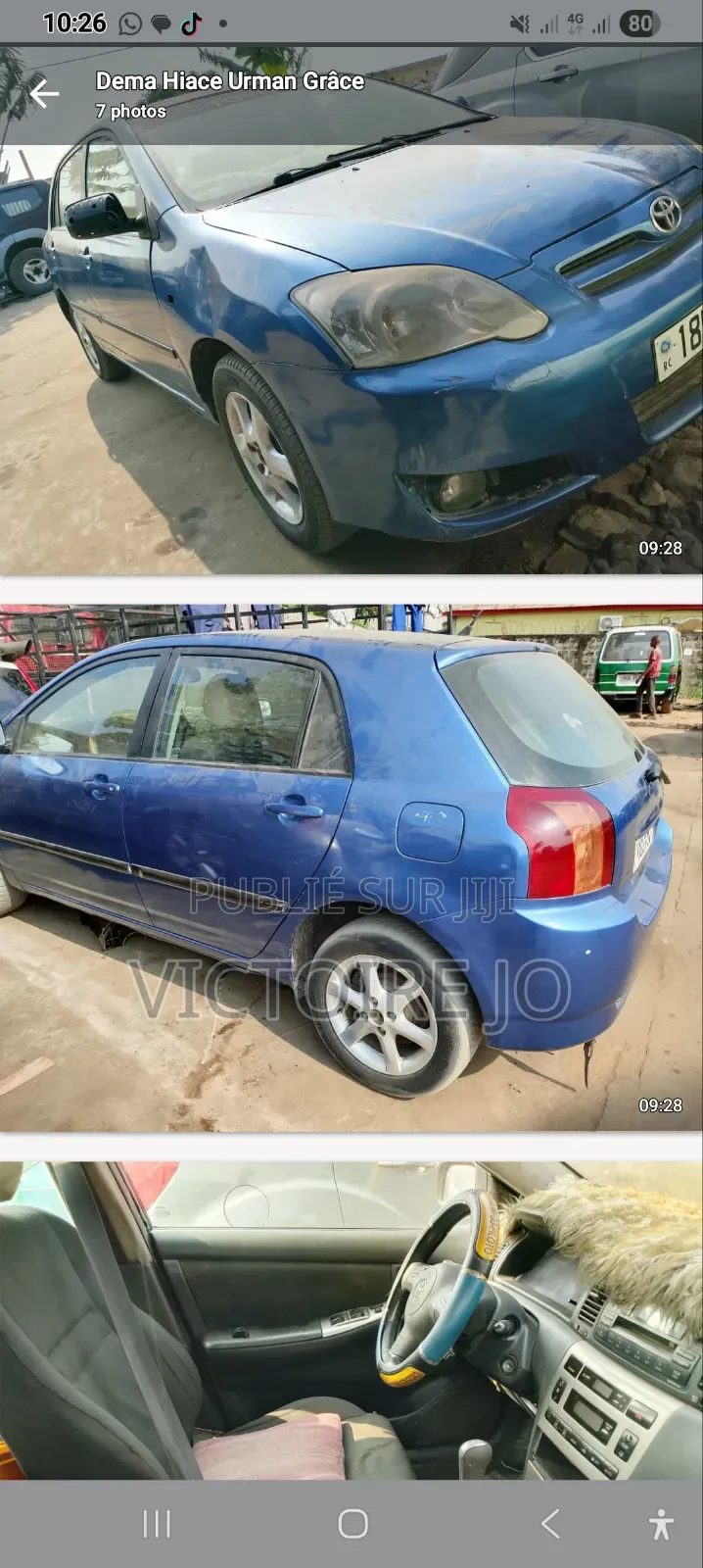 Toyota Corolla 2013 Bleu