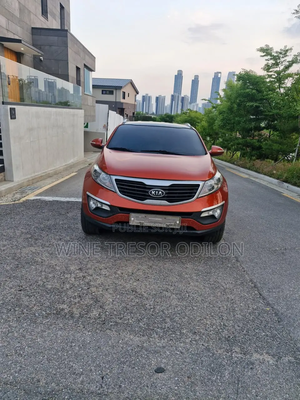 Kia Sportage EX 4dr SUV AWD (2.4L 4cyl 6A) 2014 Orange