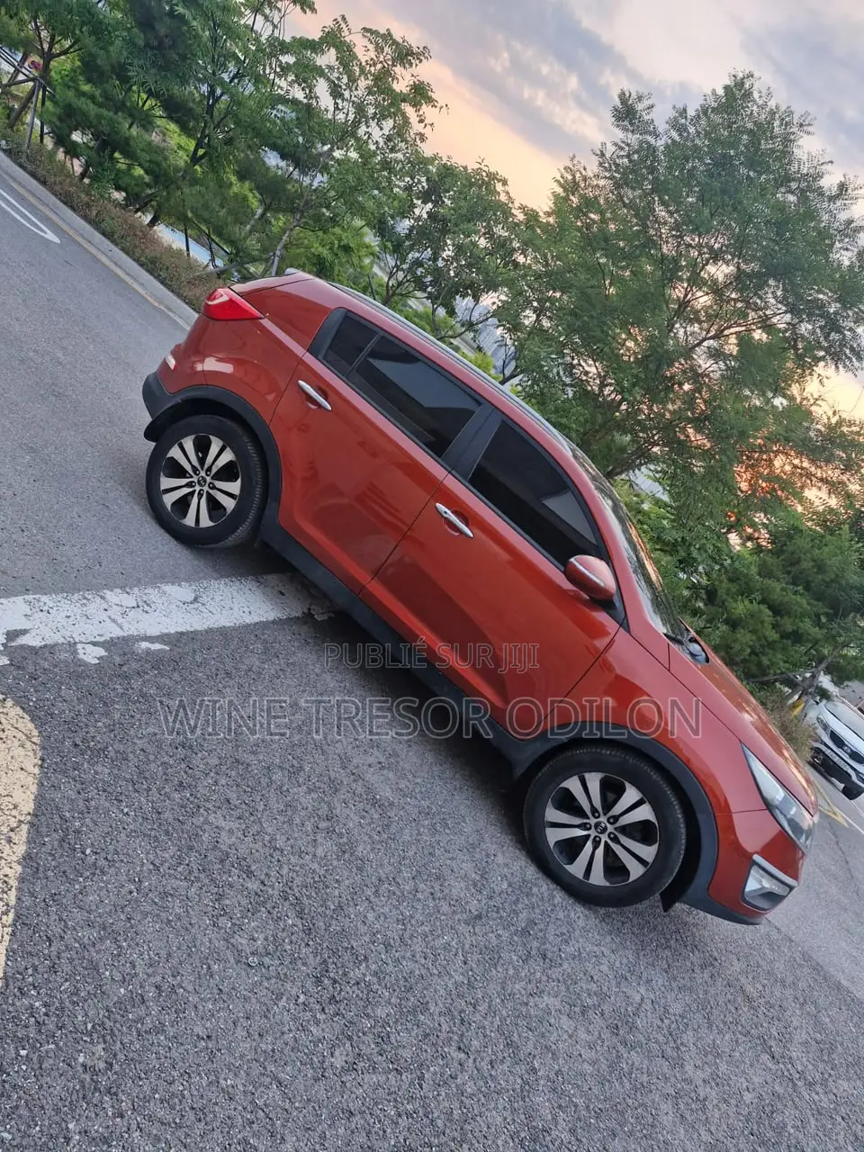 Kia Sportage EX 4dr SUV AWD (2.4L 4cyl 6A) 2014 Orange