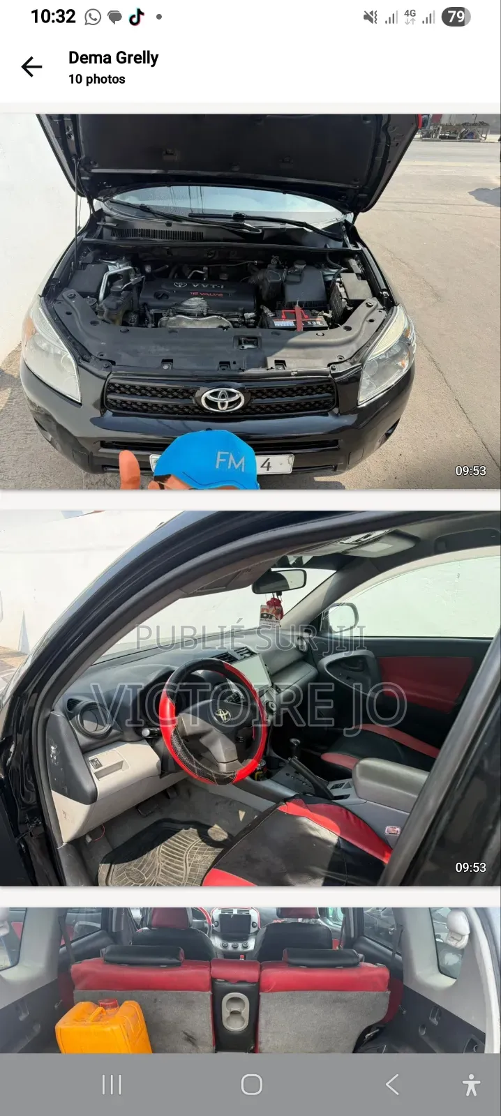 Toyota RAV4 2011 Noir