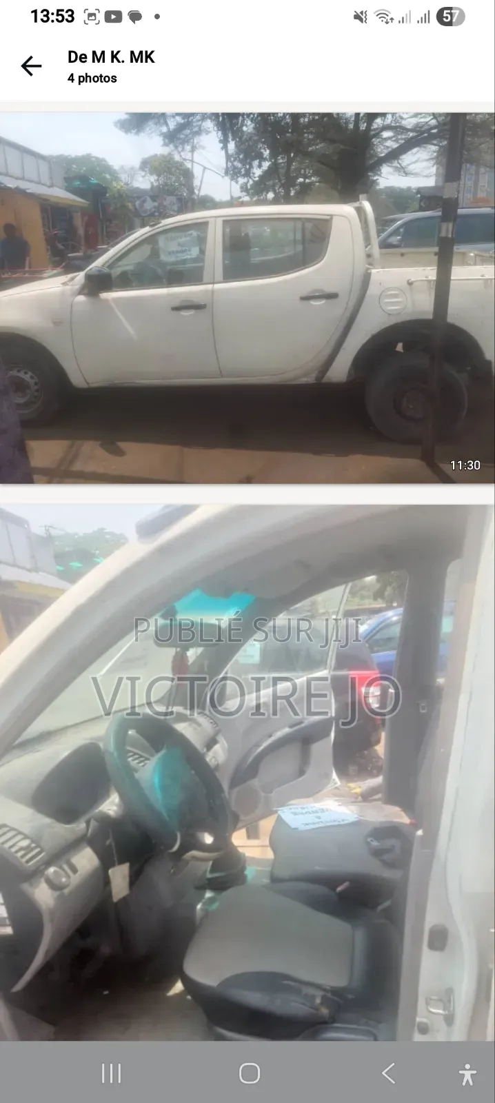 Mitsubishi Canter 2017 Blanc