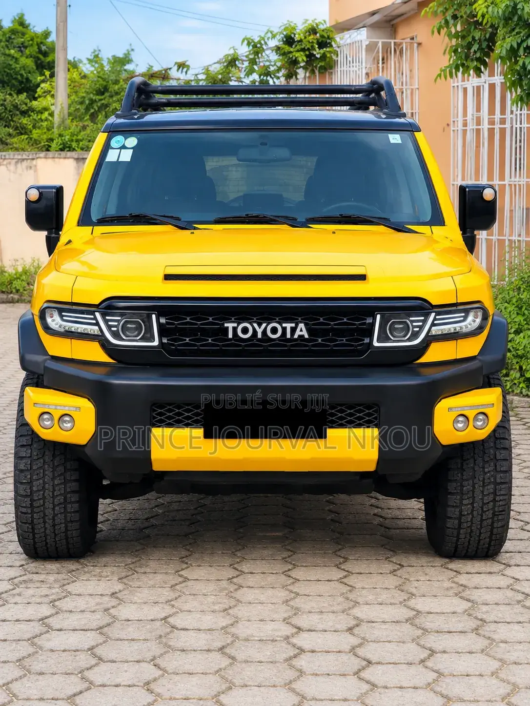 Toyota FJ Cruiser 2015 Jaune