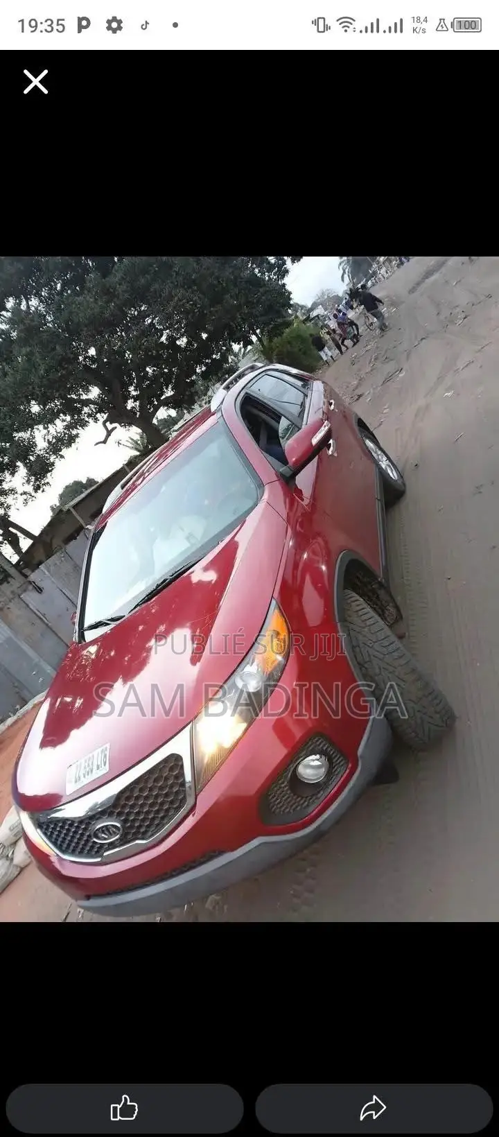 Kia Sorento 2012 Rouge