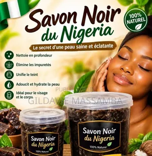 Savon Noir Du Nigeria