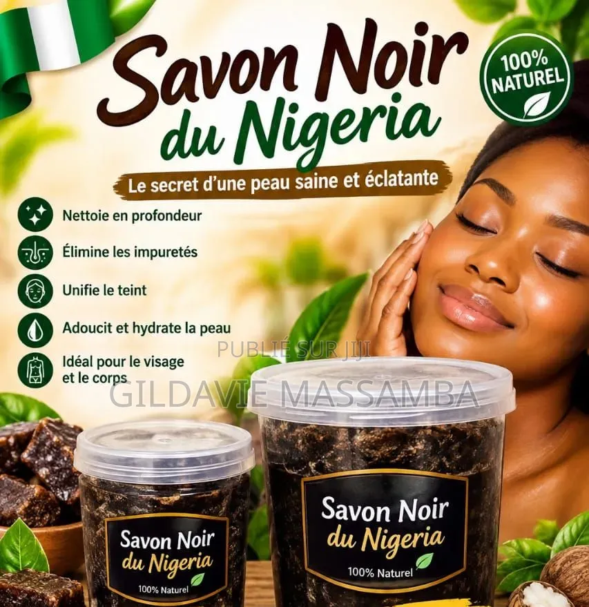 Savon Noir Du Nigeria