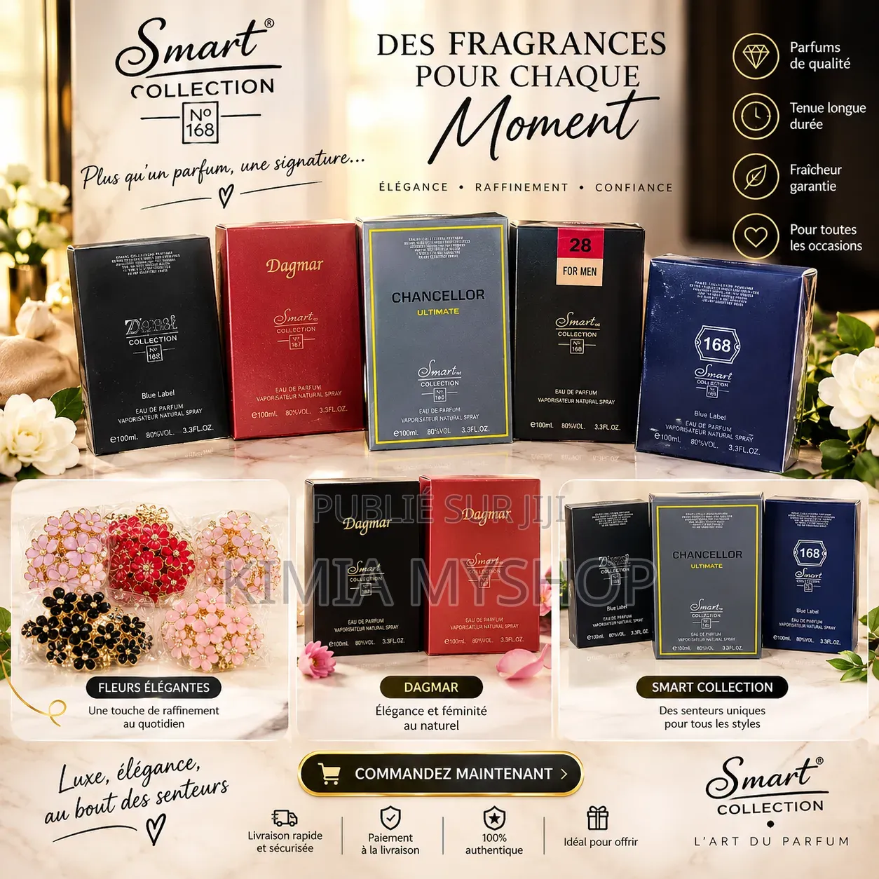 Parfum De Qualité Zara,Boss, Givenchy 