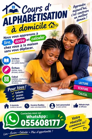 Cours d'Alphabétisation À Domicile
