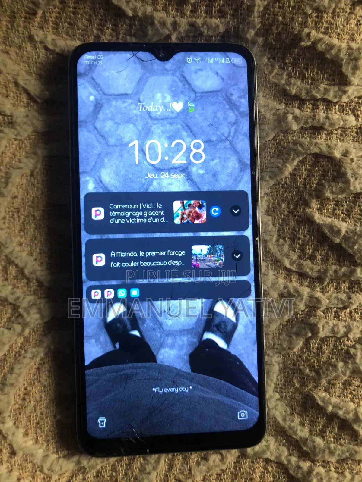 Tecno Spark 10C 128 GB Bleu