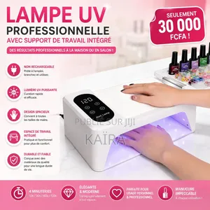 Lampe UV Non Rechargeable Avec Palteau De Travail