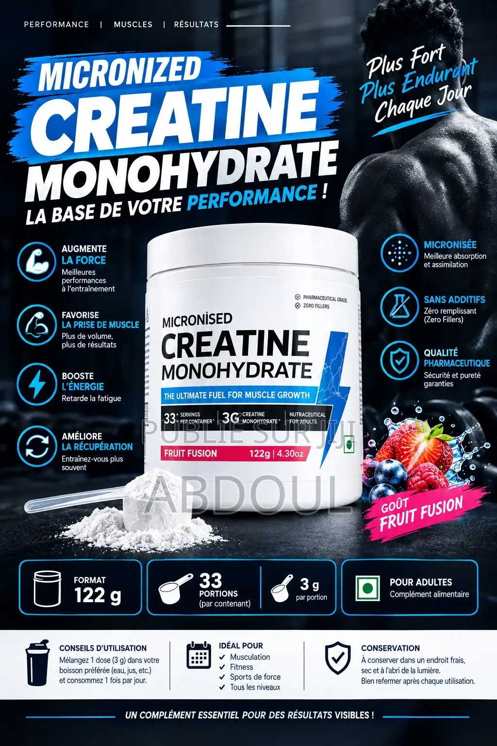 Créatine 100g