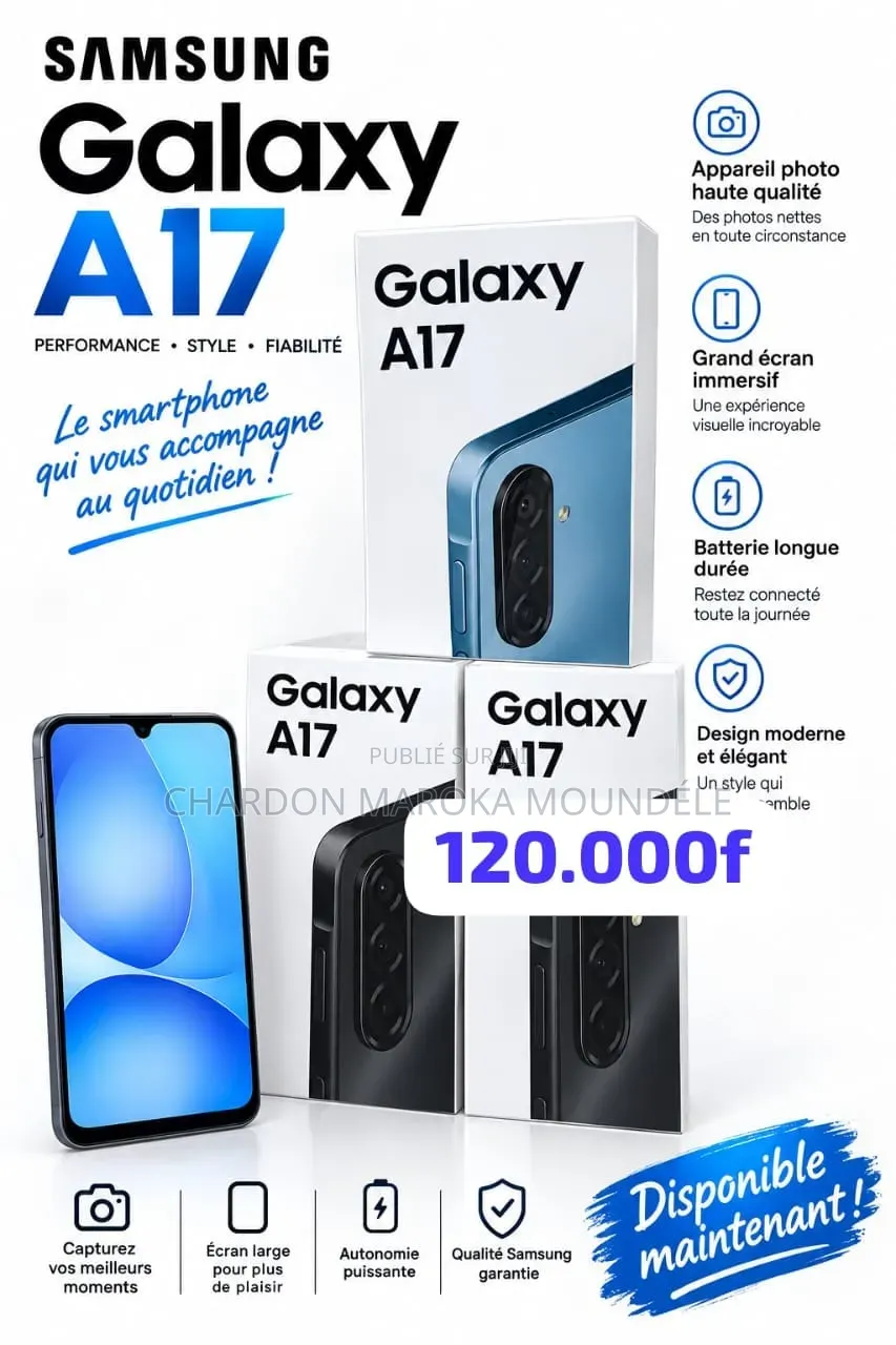 Nouveau Samsung Galaxy A17 256 GB Blanc