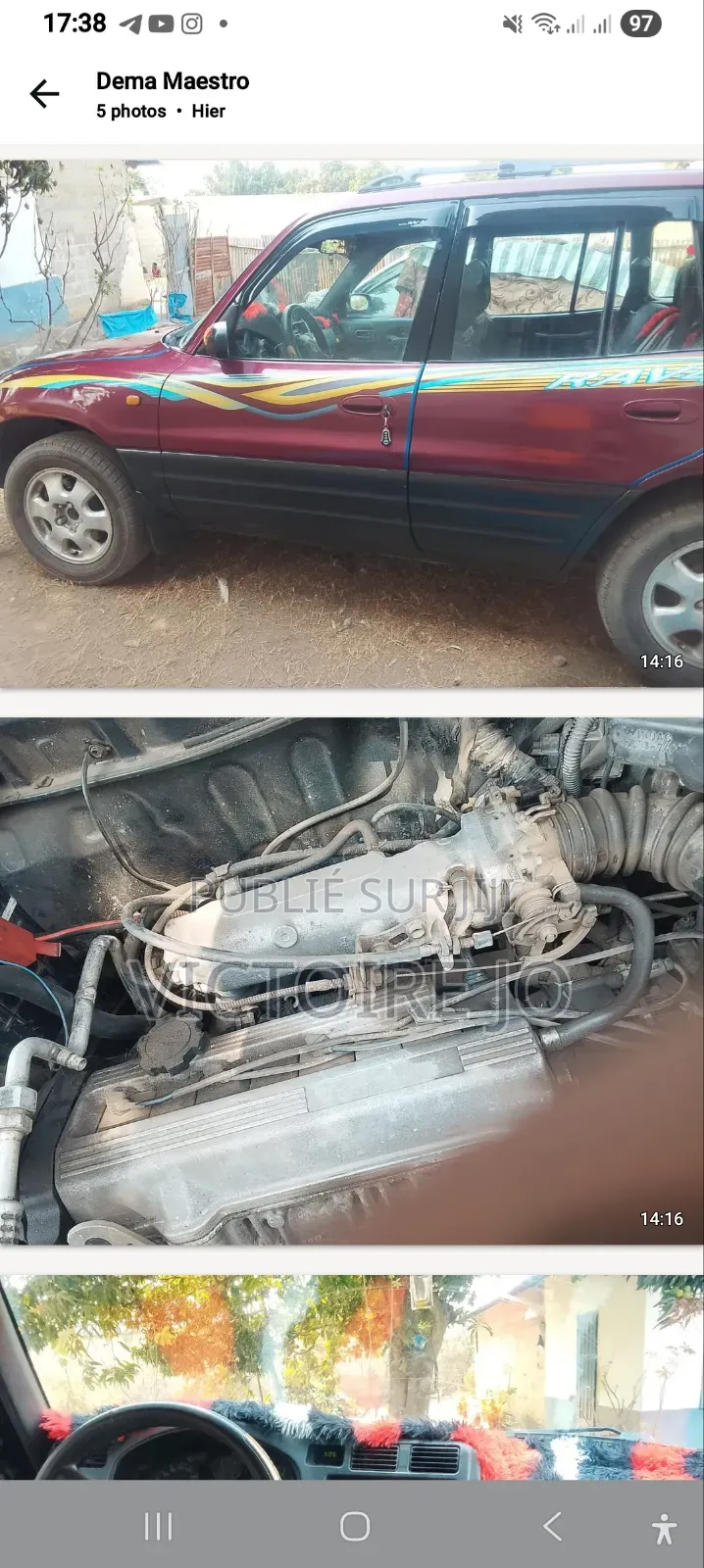 Toyota RAV4 2010 Marron