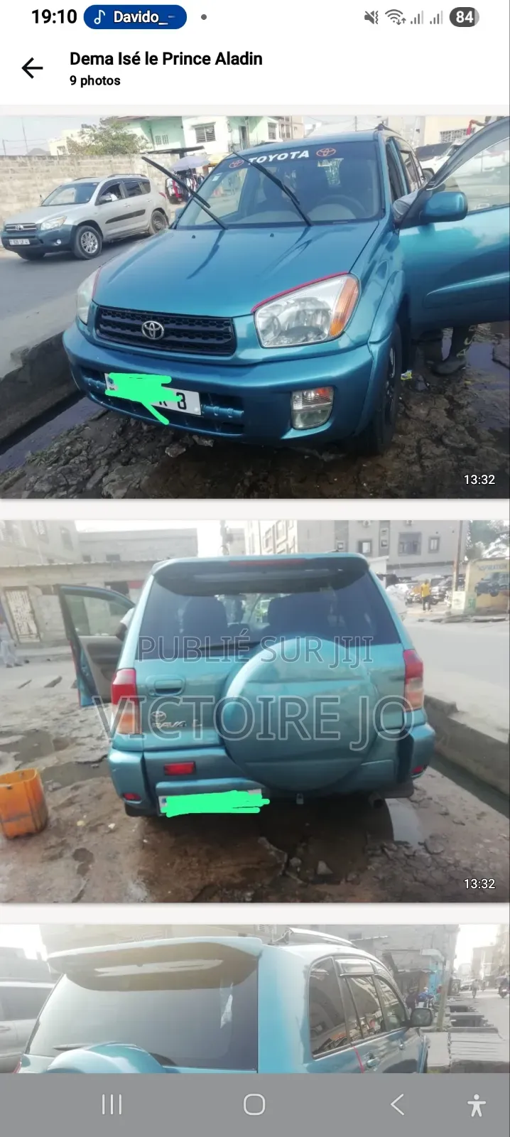 Toyota RAV4 2015 Bleu