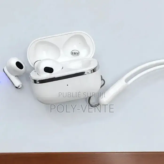 Écouteurs Bluetooth SHE Type AirPods – Sans Fil + Boîtier De Recharge