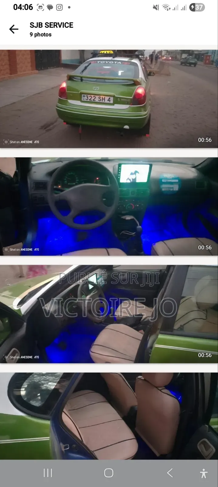 Toyota Corolla 2012 Vert