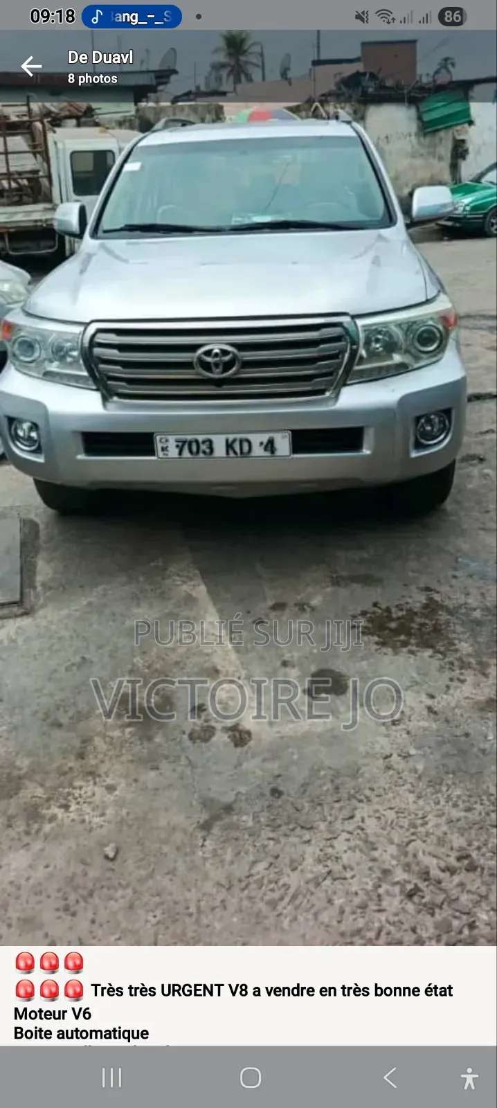 Toyota Land Cruiser 2016 Gris
