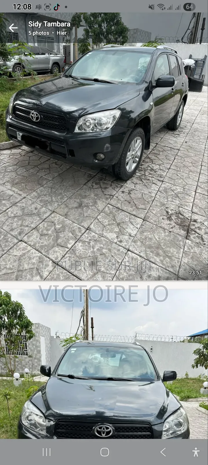 Toyota RAV4 2018 Noir