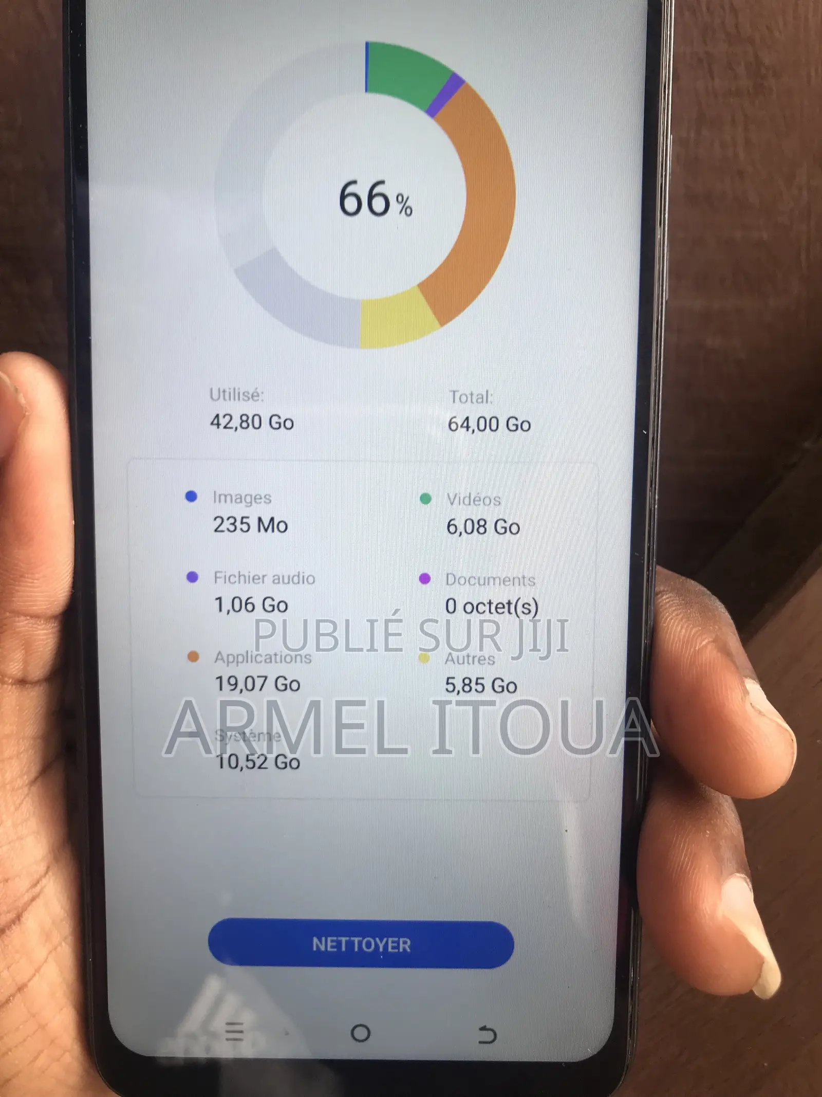 Itel A50 128 GB Noir