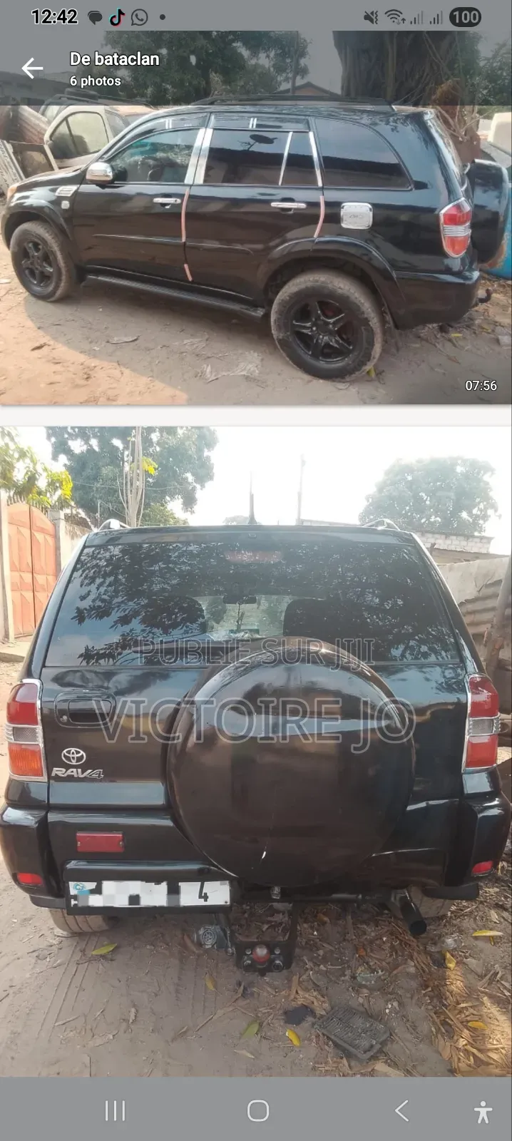 Toyota RAV4 2009 Noir