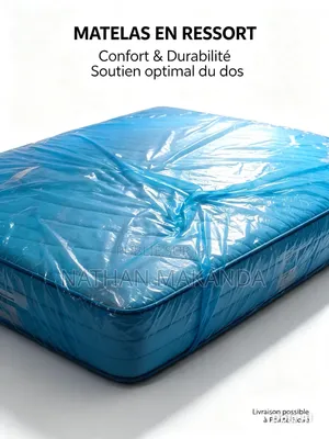 Matelas 2 Places — 22 Cm — Ressorts Indépendants — Neuf