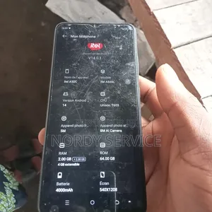 Nouveau Itel A06 64 GB Noir