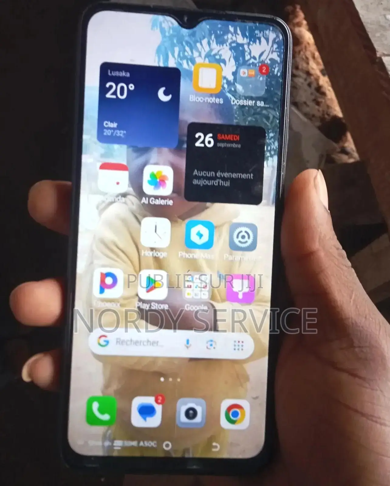 Nouveau Itel A06 64 GB Noir