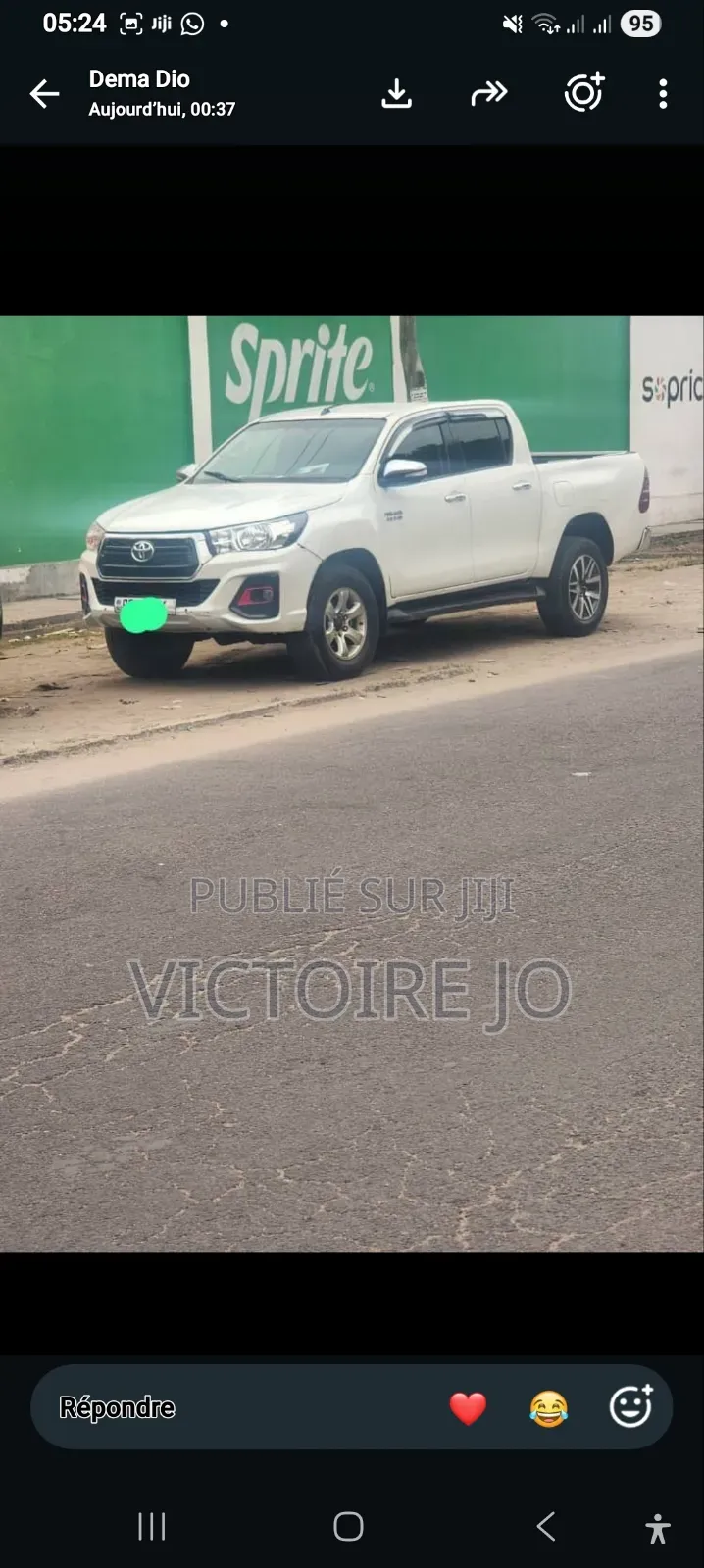 Toyota Hilux 2015 Blanc