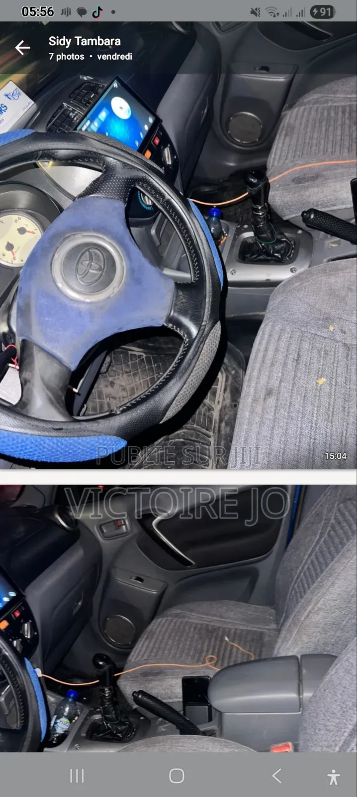 Toyota RAV4 2008 Bleu