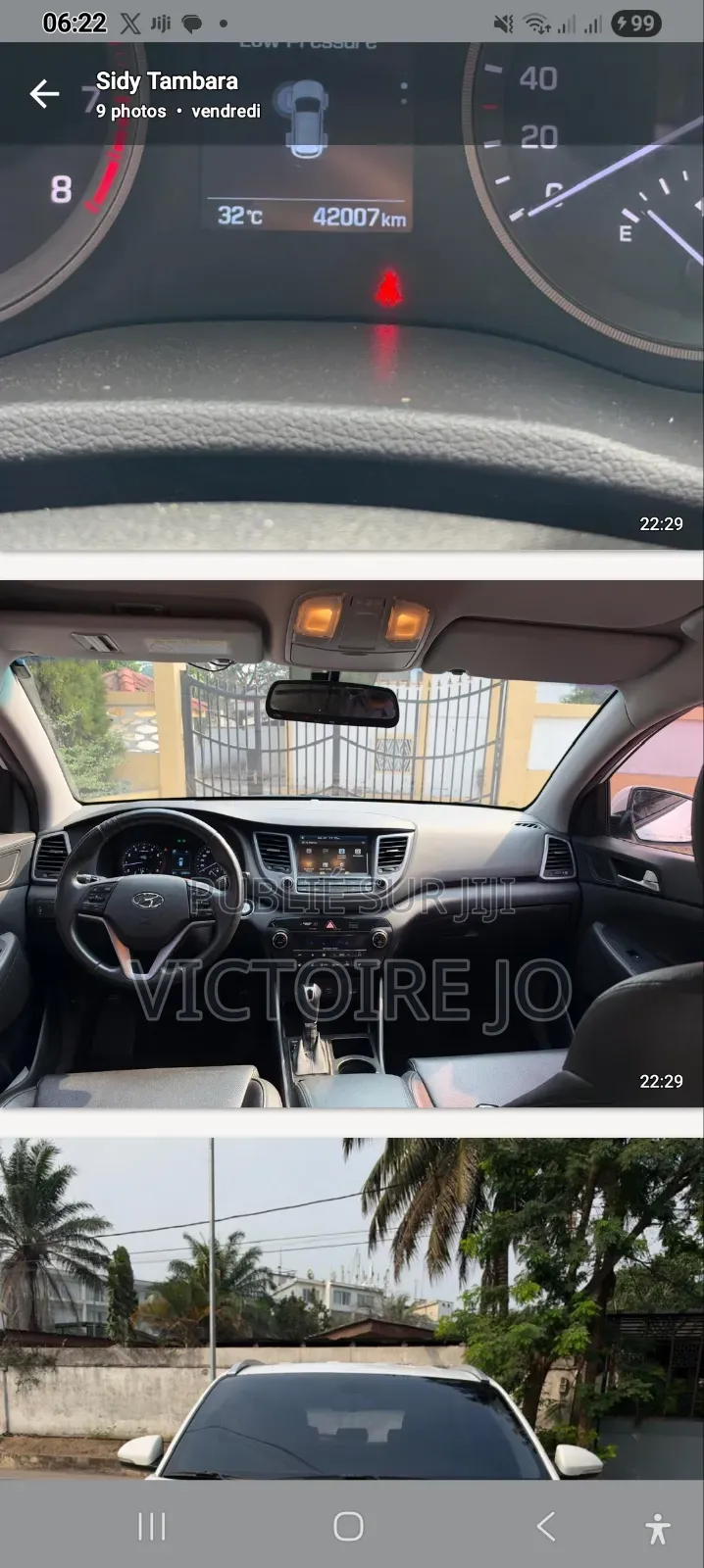 Hyundai Tucson 2017 Blanc