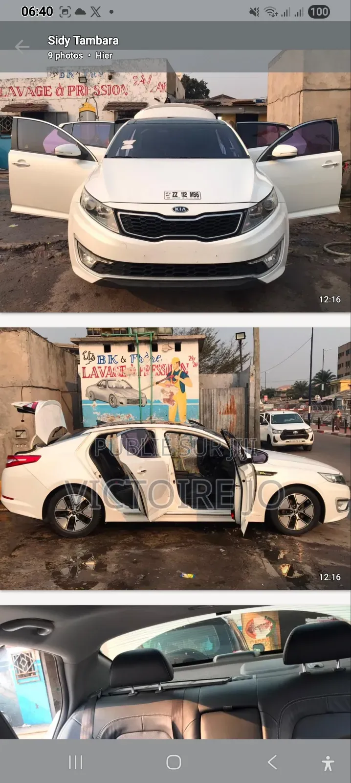Kia K5 2021 Blanc