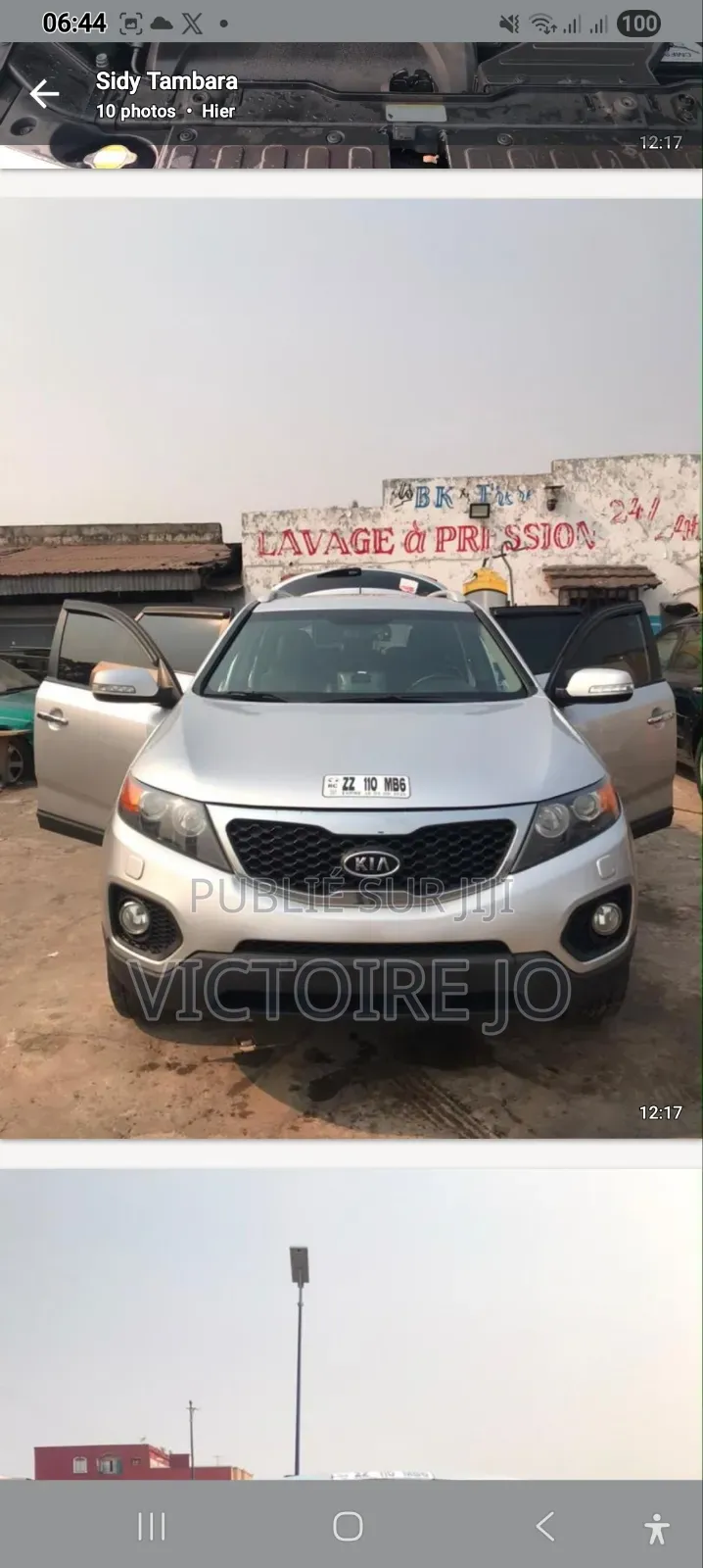 Kia Sorento 4dr SUV 2016 Gris