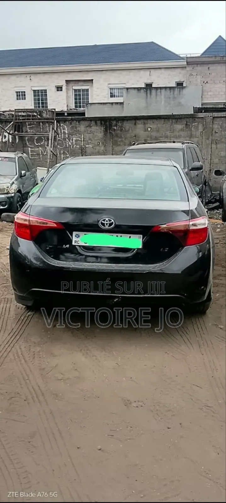 Toyota Corolla 2015 Noir