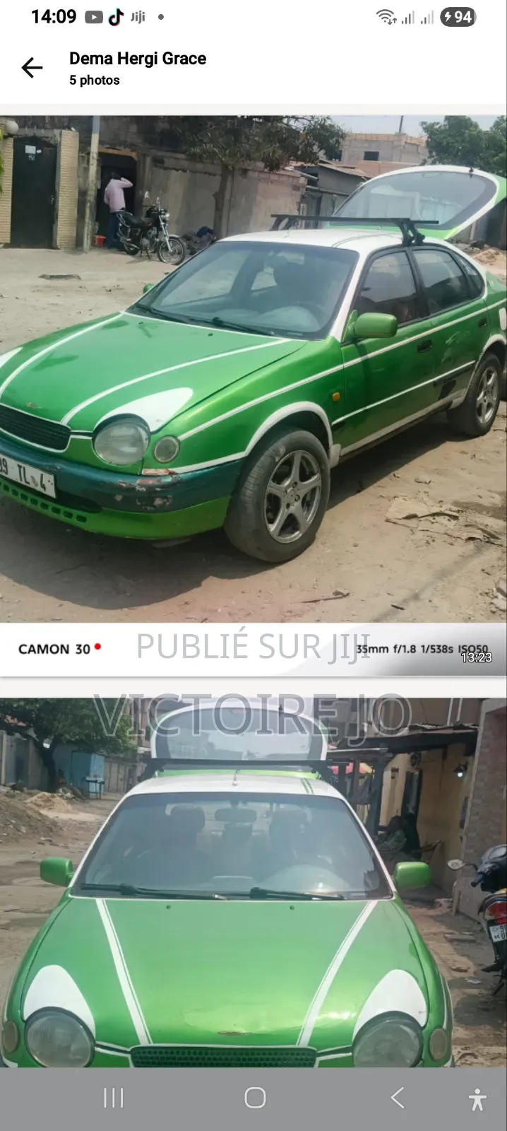 Toyota Corolla 2014 Vert