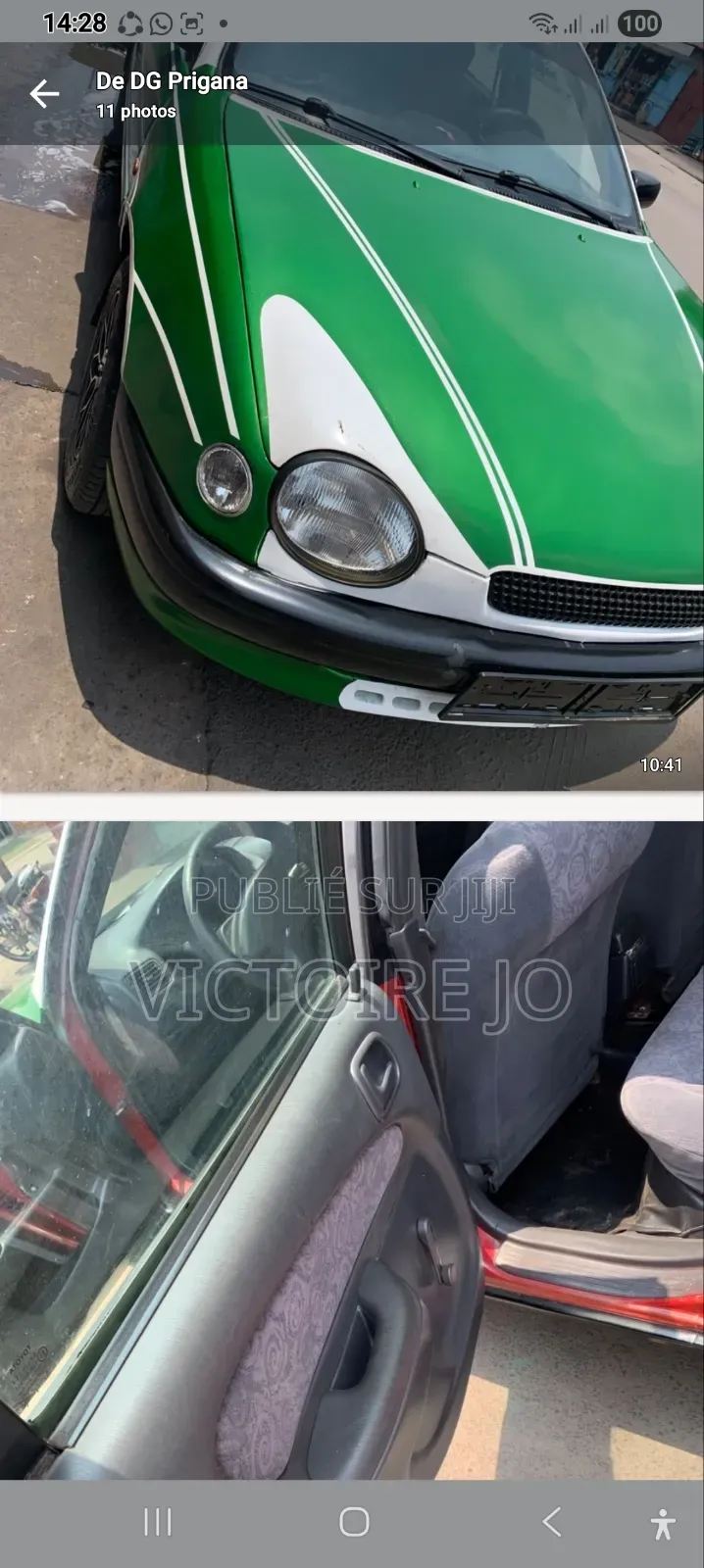 Toyota Corolla 2018 Vert