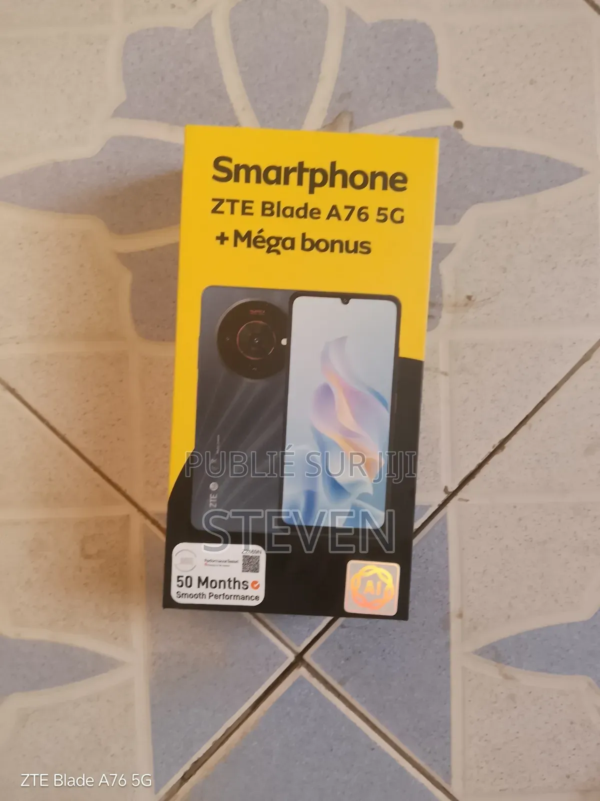 Nouveau ZTE Blade A76 5G 128 GB Bleu
